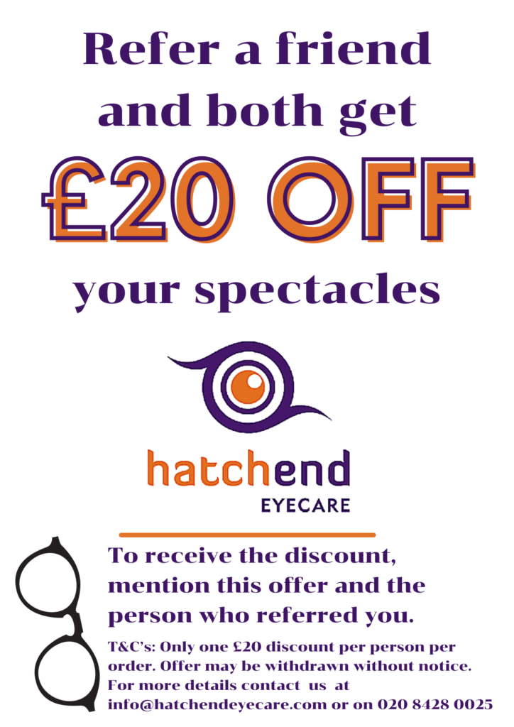 Promotions Hatch End Eye Care